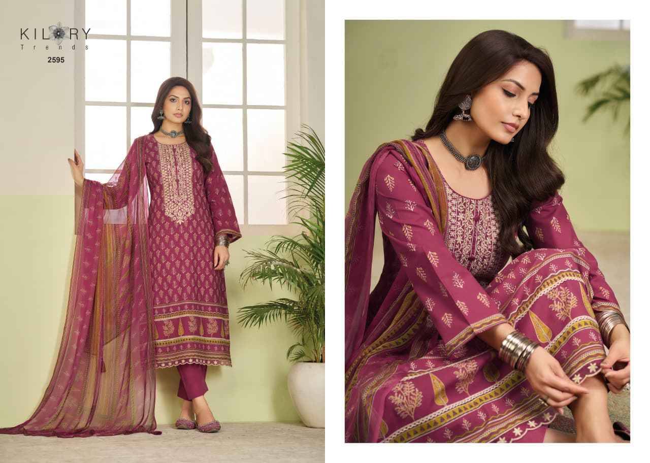 RANGMANCH By KILORY TRENDS 2591 To 2596 Series Beautiful Festive Suits Colorful Stylish Fancy Casual Wear & Ethnic Wear Pure Lawn Cotton Dresses At Wholesale Price